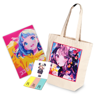 コットンバッグ+クリアファイル+名入れペン