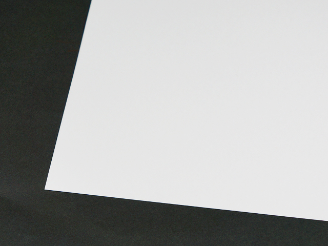 レーザー専用紙 L-1035(色上質 最厚口 ホワイト),名刺用紙ならジャストコーポレーション